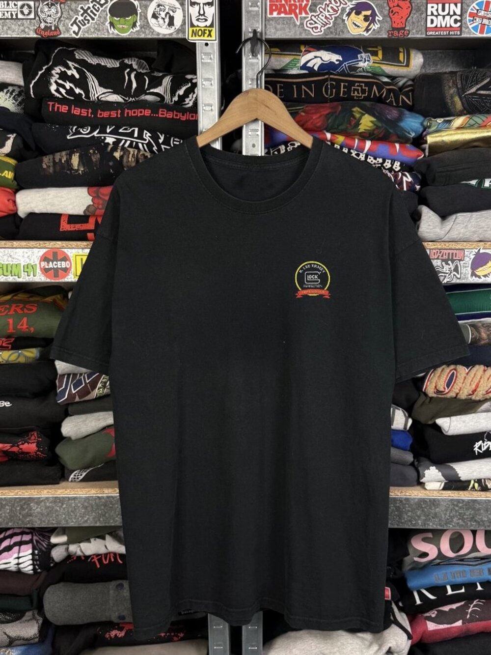 Rare Glock G17 Firearms Washed Black Tee